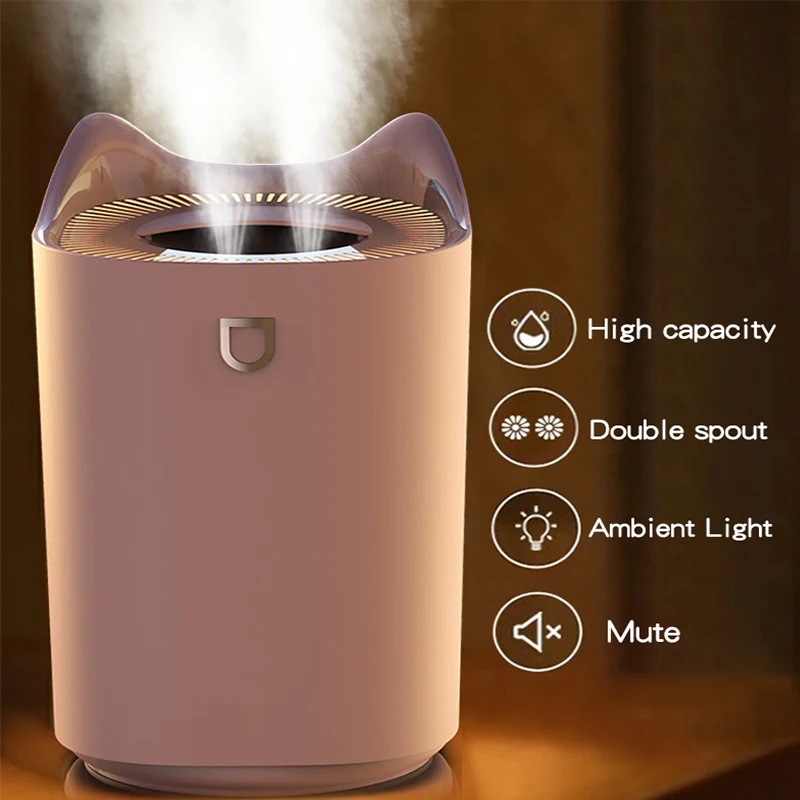 Air Humidifier for Home Usb Humidifier 2.6-4L Portable Humidifier Diffuser Bedroom Office Mini Cute Humidifier
Air Humidifier for Home Usb Humidifier 2.6-4L Portable Humidifier Diffuser Bedroom Office Mini Cute Humidifier