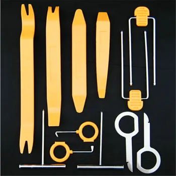 12 Pcs Car Audio Disassembling Tool Control Panel DVD Navigation Disassembly Tool As Car Radio Removal Tool for All Auto Types
12 Pcs Car Audio Disassembling Tool Control Panel DVD Navigation Disassembly Tool As Car Radio Removal Tool for All Auto Types