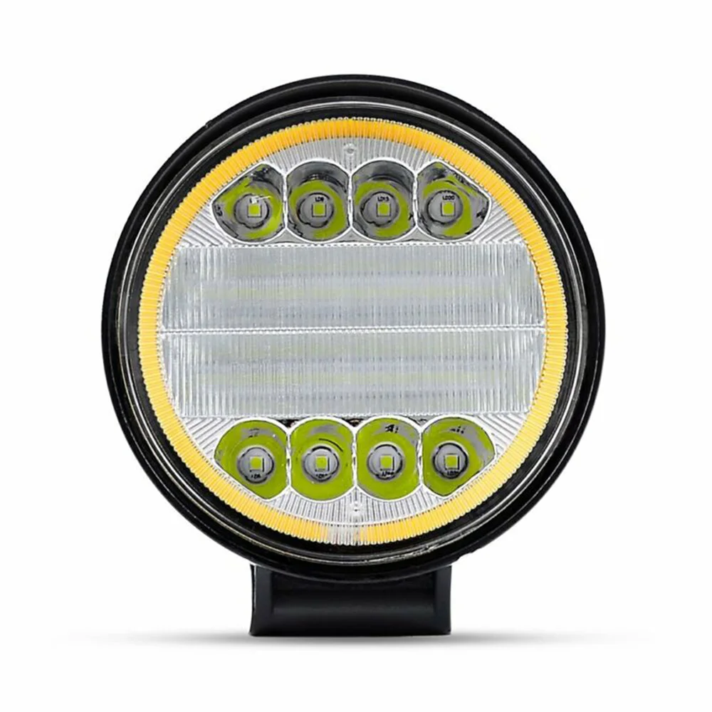 4 Car Auto LED Work Light 144W Round Spot Flood Driving Fog Lamp Offroad Parts