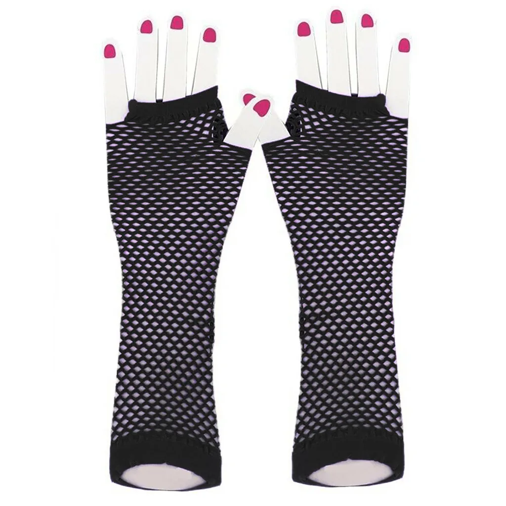Sexy Fingerless Gloves Streetwear Fishnet Lace Hollow Out High Elasticity Long Hand Gloves Vintage Party Women Gloves Перчатки
Sexy Fingerless Gloves Streetwear Fishnet Lace Hollow Out High Elasticity Long Hand Gloves Vintage Party Women Gloves Перчатки