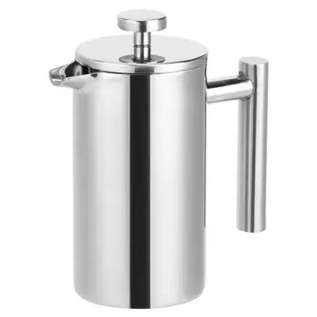 350ml Double-Deck Stainless Steel Press Coffee Maker Thermal Insulated Coffee Tea Pot Kettle Prensa
350ml Double-Deck Stainless Steel Press Coffee Maker Thermal Insulated Coffee Tea Pot Kettle Prensa