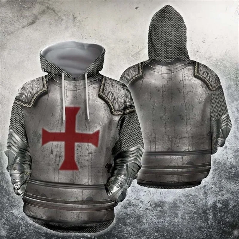 3D All Over Printed armor Knights Templar Hoodie Harajuku Fashion Hooded Sweatshirt Cosplay costume Autumn Unisex hoodies SJ-111
3D All Over Printed armor Knights Templar Hoodie Harajuku Fashion Hooded Sweatshirt Cosplay costume Autumn Unisex hoodies SJ-111