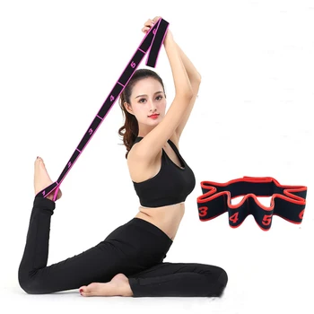 Unisex Latin Dance Elastic Stretch Belt Exercise Pull Strap Yoga Resistance Band for Fitness Exercise Body Building Equipment 
Unisex Latin Dance Elastic Stretch Belt Exercise Pull Strap Yoga Resistance Band for Fitness Exercise Body Building Equipment