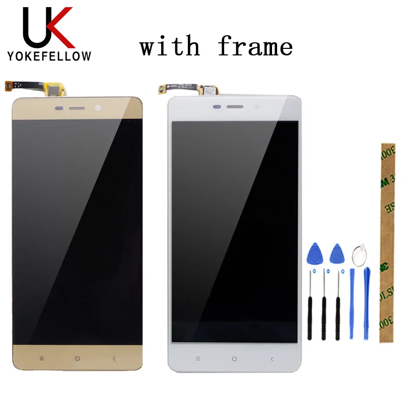 LCD Display For Xiaomi Redmi 4 Pro / Redmi 4 Prime LCD Display Digitizer Screen Complete Assembly
LCD Display For Xiaomi Redmi 4 Pro / Redmi 4 Prime LCD Display Digitizer Screen Complete Assembly