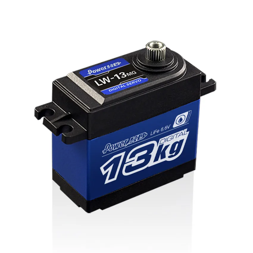 Power HD LW13MG/LF13MG high torque waterproof steering gear for aviation flight models or 1:10/1:8 RC car models
Power HD LW13MG/LF13MG high torque waterproof steering gear for aviation flight models or 1:10/1:8 RC car models