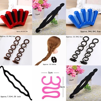 9 Styles Popular Women Ladies French Hair Braiding Tool Home Use Weave Roller Braider Female Hair Hair Twist Maker Accessories
9 Styles Popular Women Ladies French Hair Braiding Tool Home Use Weave Roller Braider Female Hair Hair Twist Maker Accessories