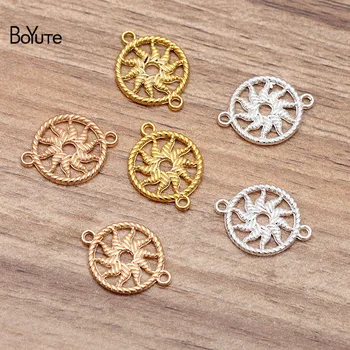 BoYuTe (100 Pieces/Lot) 21*16MM Metal Alloy Sun Connector Charms DIY Jewelry Accessories Hand Made Materials
BoYuTe (100 Pieces/Lot) 21*16MM Metal Alloy Sun Connector Charms DIY Jewelry Accessories Hand Made Materials