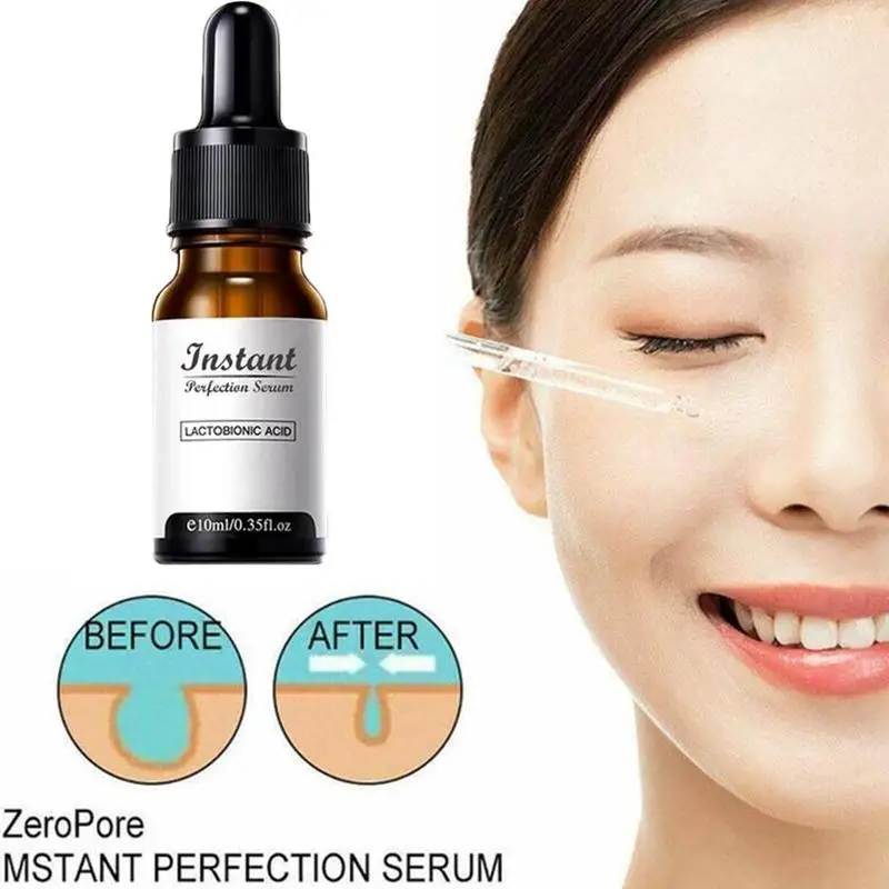 20ml Shrink Pores Essence For Moisturizing Whitening Anti-aging Oil Control Zero Pore Instant Perfection Serum Essence
20ml Shrink Pores Essence For Moisturizing Whitening Anti-aging Oil Control Zero Pore Instant Perfection Serum Essence