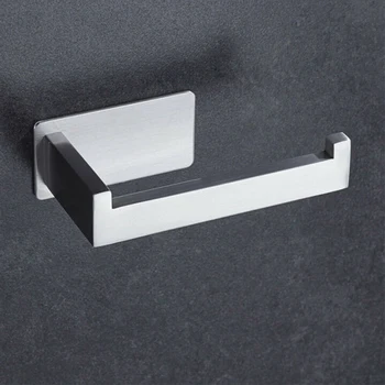 1pcs Paper Holder Adhesive Bathroom Toilet Tissue Paper Roll Holder Rack Hook Stainless Steel Practical
1pcs Paper Holder Adhesive Bathroom Toilet Tissue Paper Roll Holder Rack Hook Stainless Steel Practical