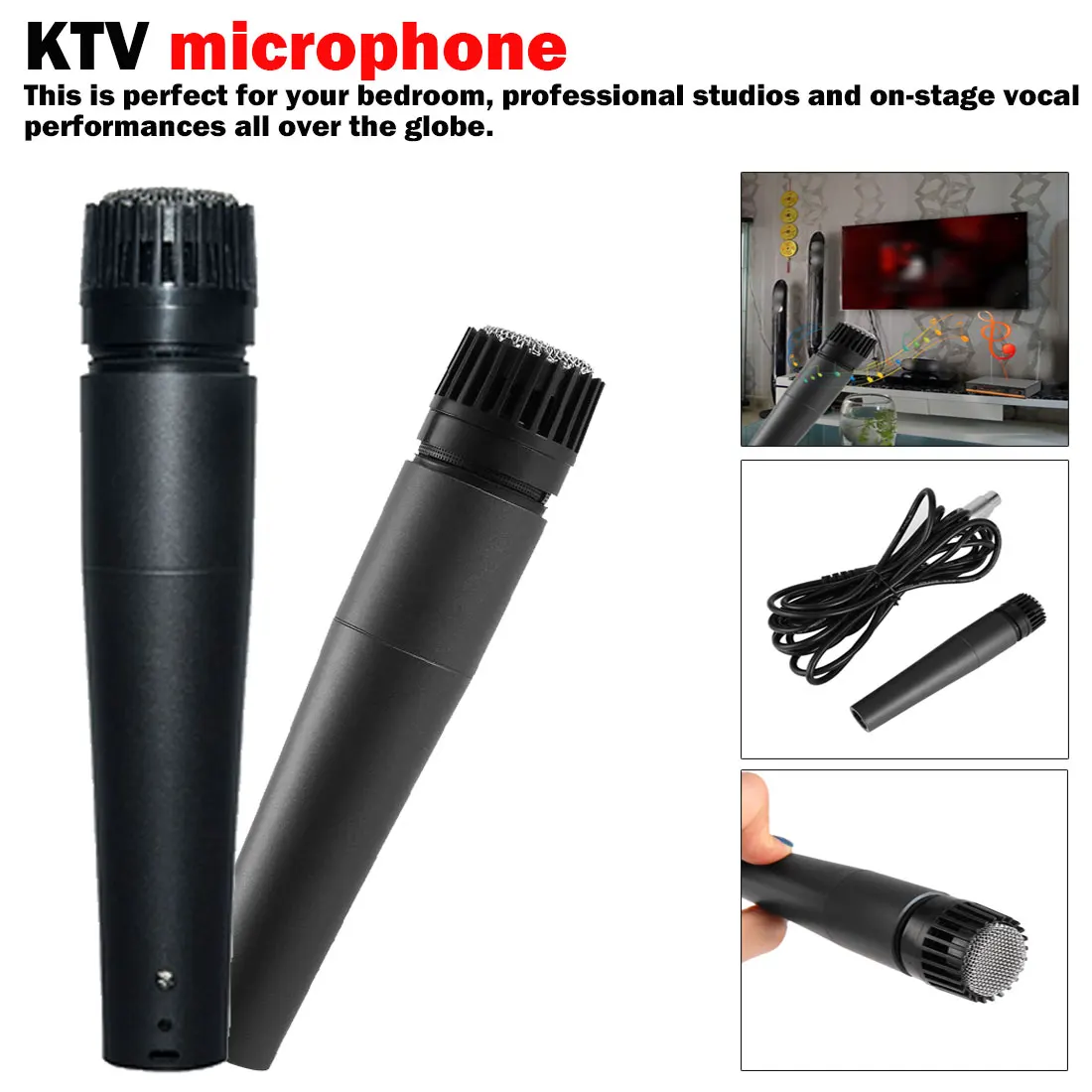 handheld mic karaoke guitar amplifier kit instrument dynamic wired microphone mic SM 57 58 computer microphone dynamic microp
handheld mic karaoke guitar amplifier kit instrument dynamic wired microphone mic SM 57 58 computer microphone dynamic microp