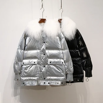 Real Natural Wool Fur Collar 2019 Winter White Duck Down Coat Women Zipper Thick Warm Female Long Down Parkas Waterproof
Real Natural Wool Fur Collar 2019 Winter White Duck Down Coat Women Zipper Thick Warm Female Long Down Parkas Waterproof