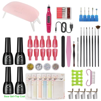 Nail Set UV LED Lamp Dryer With 2 pcs Nail Gel Polish Kit Soak Off Manicure Tools Set Electric Nail Drill Nail Tools 240 Color
Nail Set UV LED Lamp Dryer With 2 pcs Nail Gel Polish Kit Soak Off Manicure Tools Set Electric Nail Drill Nail Tools 240 Color