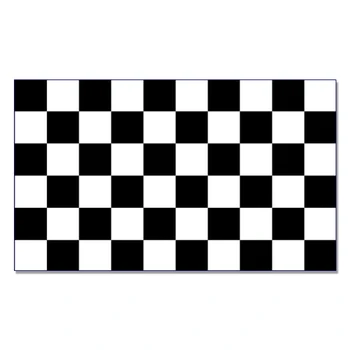 Racing Black and White Checkered Flag 3x5FT banner 100D 150X90CM Polyester brass grommets custom flag, Free Shipping 
Racing Black and White Checkered Flag 3x5FT banner 100D 150X90CM Polyester brass grommets custom flag, Free Shipping