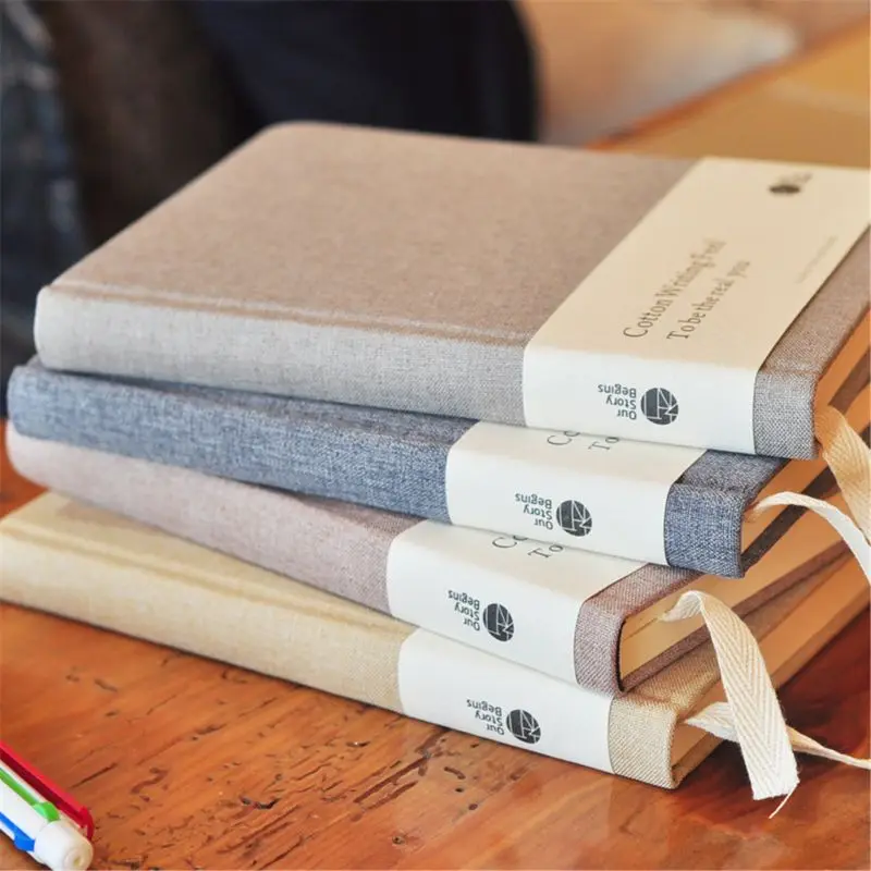 OUR-STORY-BEGINS Cotton Times Series A5 Blank Inner Page Original Notebook Hardcover Notepad
OUR-STORY-BEGINS Cotton Times Series A5 Blank Inner Page Original Notebook Hardcover Notepad