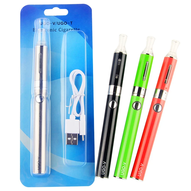 

UGO V MT3 Blister Kit e Cigarette USB Passthrough EVOD Electronic Cigarette MT3 atomizer 650mah/ 900mah 510 Battery