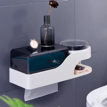 Paper Holder with Ashtray Punch-free Waterproof Tissue Box Wall-mounted Tissue Box for Toilet Household Bathroom Storage Tools
Paper Holder with Ashtray Punch-free Waterproof Tissue Box Wall-mounted Tissue Box for Toilet Household Bathroom Storage Tools