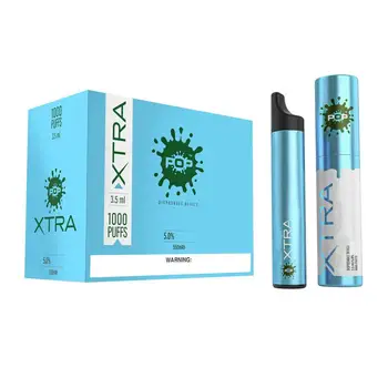 10pcs/lot New POP XTRA Disposable Vape Pen Pre-filled 3.5ml 1000puffs Starter Kit Device System Vaporizer Cartridges
10pcs/lot New POP XTRA Disposable Vape Pen Pre-filled 3.5ml 1000puffs Starter Kit Device System Vaporizer Cartridges
