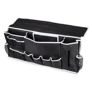 58x30x8cm Multi-Pockets Bedside Organizer Oxford Cloth Storage Bag Dormitory Essentials with 12 Slots Non-Slip Storage Supplies
58x30x8cm Multi-Pockets Bedside Organizer Oxford Cloth Storage Bag Dormitory Essentials with 12 Slots Non-Slip Storage Supplies