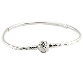 Bracelet Silver 925 Sterling Jewelry Starry Sky Clasp Snake Chain Bracelets for Women fit Charm Beads DIY free shipping B026
Bracelet Silver 925 Sterling Jewelry Starry Sky Clasp Snake Chain Bracelets for Women fit Charm Beads DIY free shipping B026