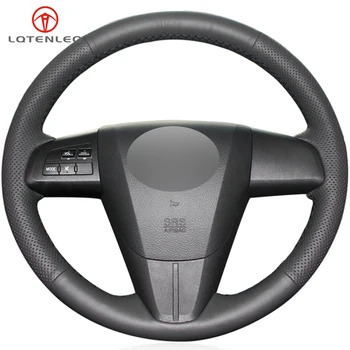 LQTENLEO Black Artificial Leather Car Steering Wheel Cover For Mazda 3 2008-2015 CX-7 CX7 CX-9 2010-2016 Mazda 5 Mazda 6 2011
LQTENLEO Black Artificial Leather Car Steering Wheel Cover For Mazda 3 2008-2015 CX-7 CX7 CX-9 2010-2016 Mazda 5 Mazda 6 2011