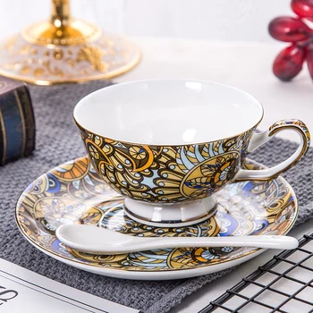 Coffee Cup European Style Luxury Ins Style Elegant Modern Luxury British China Single Nordic Style Ceramic Cup 
Coffee Cup European Style Luxury Ins Style Elegant Modern Luxury British China Single Nordic Style Ceramic Cup