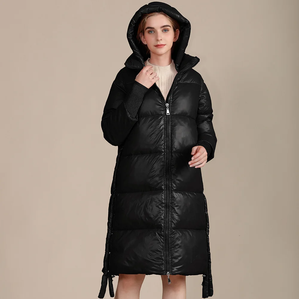 Winter Knee Length Jackets for Women Hooded Loose Parkas Cotton Down Padded Coats Ladies Thick Overcoat Plus EU/US Size AU-197
Winter Knee Length Jackets for Women Hooded Loose Parkas Cotton Down Padded Coats Ladies Thick Overcoat Plus EU/US Size AU-197