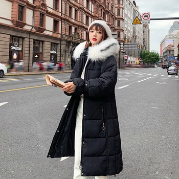 ISENMAL Women Parkas Winter Hooded Warm Coat Slim Cotton Padded Basic Jacket Female Casual long Outwear feminina
ISENMAL Women Parkas Winter Hooded Warm Coat Slim Cotton Padded Basic Jacket Female Casual long Outwear feminina