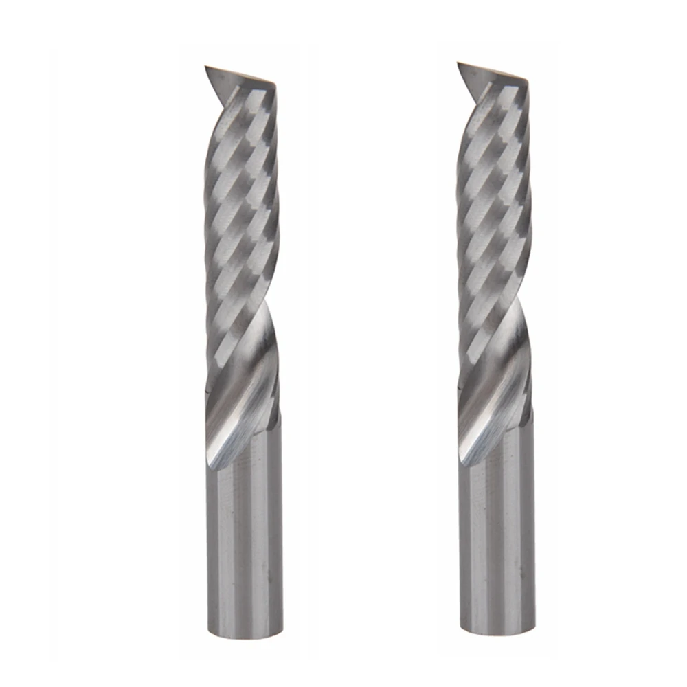 2pcs 8x32mm Single Flute Bit Carbide End Mill Set, CNC Router End Mills for Wood Cutter Milling
2pcs 8x32mm Single Flute Bit Carbide End Mill Set, CNC Router End Mills for Wood Cutter Milling