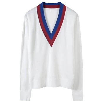 2020 Hollow Out Knitted Women Pullovers Sweater Striped Long Sleeve Female Spring Autumn V-Neck Casual Ladies Jumper Oversized
2020 Hollow Out Knitted Women Pullovers Sweater Striped Long Sleeve Female Spring Autumn V-Neck Casual Ladies Jumper Oversized