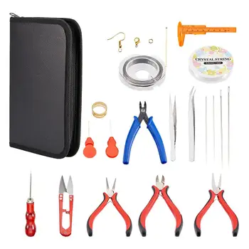 94 IN 1 DIY Jewelry Making Kit Supplies DIY Jewelry Making Set with Zipper Pouch For Jewelry Repair
94 IN 1 DIY Jewelry Making Kit Supplies DIY Jewelry Making Set with Zipper Pouch For Jewelry Repair