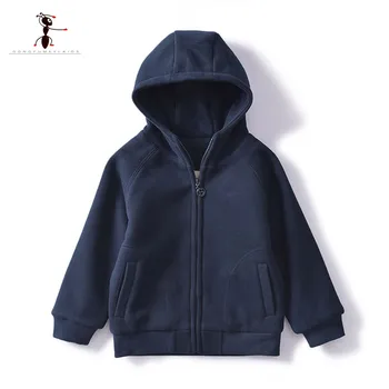 

Kung Fu Ant Winter Solid color Zipper Boys Coat Cool Style Kids clothes Jacket 4T-16T Big Children's Coat Street Home Tops 3862