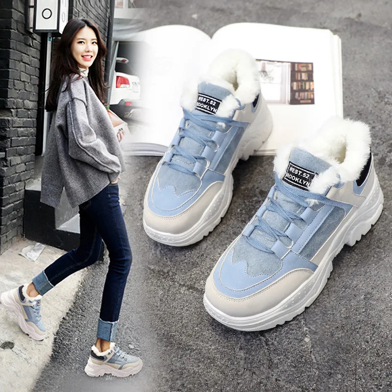 Winter Shoes Woman 2019 New Autumn Fashion Women Sneakers Warm Fur Designer Casual Shoes Women Platform Sneakers Chunky Footwear
Winter Shoes Woman 2019 New Autumn Fashion Women Sneakers Warm Fur Designer Casual Shoes Women Platform Sneakers Chunky Footwear