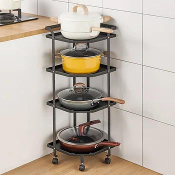 Baking varnish free lifting and shrinking kitchen storage rack anti-corrosion anti-rust table top floor corner storage pot tripo
Baking varnish free lifting and shrinking kitchen storage rack anti-corrosion anti-rust table top floor corner storage pot tripo