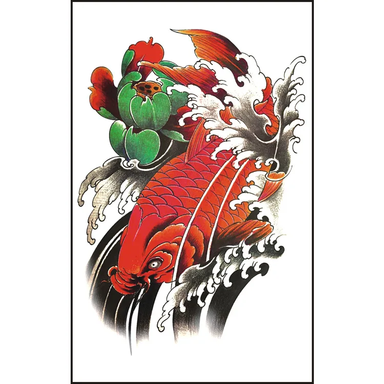 Beauty Fish Colorful Temporary Transfer Tattoos Stickers Cool Fake Body Art Back Leg Arm for Women Men
Beauty Fish Colorful Temporary Transfer Tattoos Stickers Cool Fake Body Art Back Leg Arm for Women Men