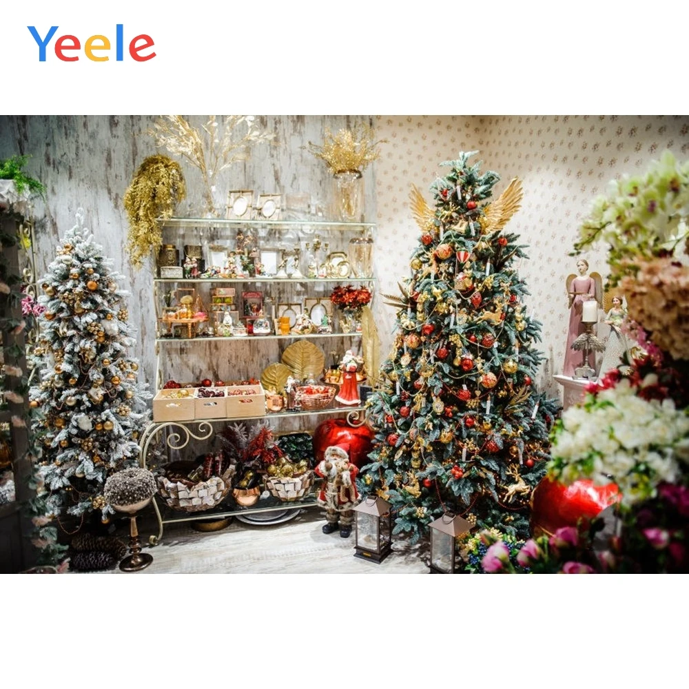 Yeele Christmas Tree Gift Shop Backdrop Baby Portrait Custom Vinyl Photography Background For Photo Studio Photophone Photocall
Yeele Christmas Tree Gift Shop Backdrop Baby Portrait Custom Vinyl Photography Background For Photo Studio Photophone Photocall