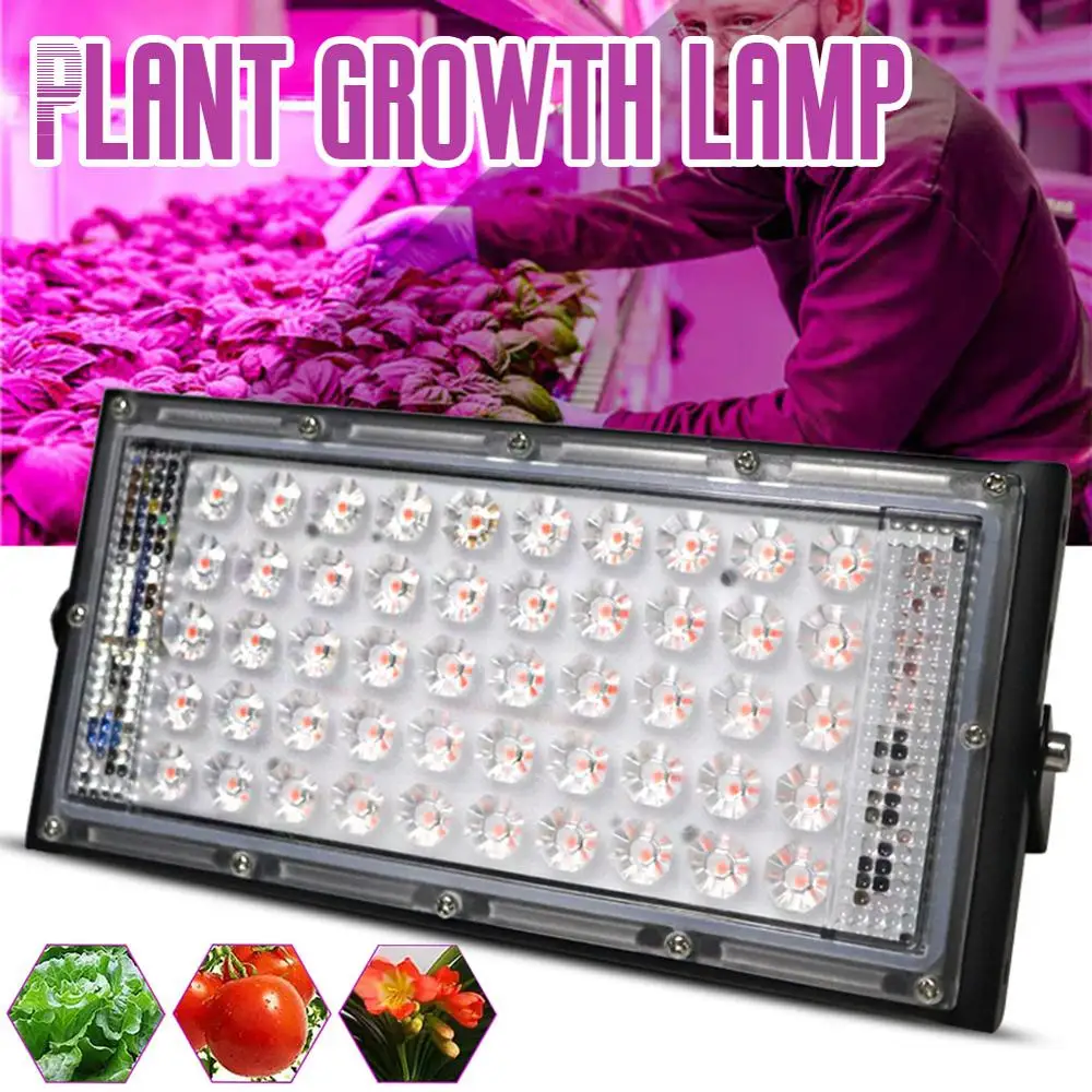 50W LED Grow Light Full Spectrum Waterproof 5000lm Plants Grow Light Adjustable Stand
50W LED Grow Light Full Spectrum Waterproof 5000lm Plants Grow Light Adjustable Stand