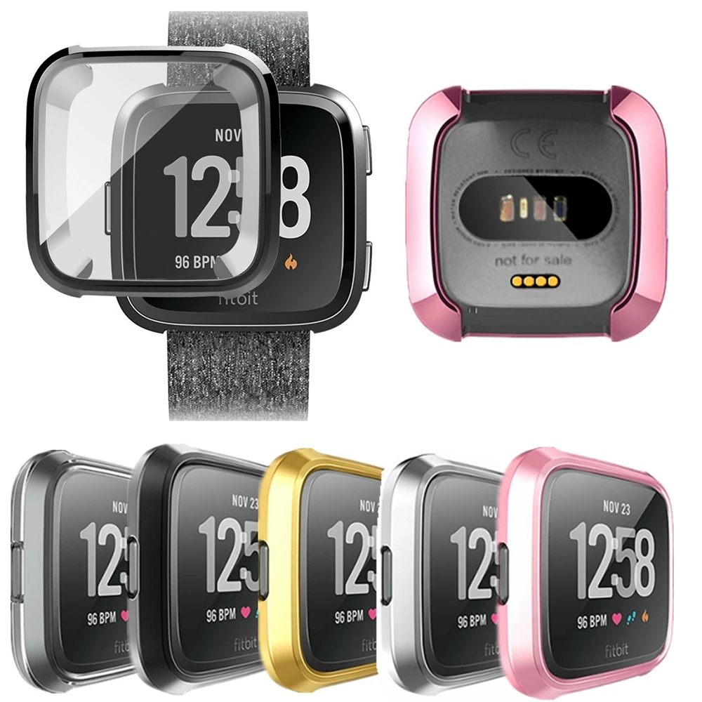 Soft TPU Case Cover For Fitbit Versa Band Full Protection For Fitbit Versa Silicone Cases Wearable Devices Smart Watch Protector
Soft TPU Case Cover For Fitbit Versa Band Full Protection For Fitbit Versa Silicone Cases Wearable Devices Smart Watch Protector