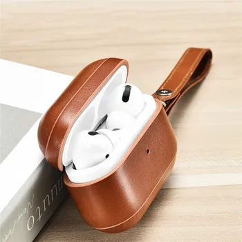 Leather Earphones Storage Case for AirPods Pro Headphone Charging Box Shockproof Protective Shell Case Protector Accessories
Leather Earphones Storage Case for AirPods Pro Headphone Charging Box Shockproof Protective Shell Case Protector Accessories