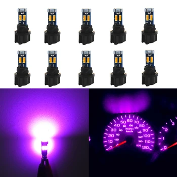 WLJH 10x Brightest 12V T5 LED 37 73 74 286 2721 Power 4014 SMD Car Instrument Cluster Gauge Light Bulb 12V w/ PC74 Twist Socket
WLJH 10x Brightest 12V T5 LED 37 73 74 286 2721 Power 4014 SMD Car Instrument Cluster Gauge Light Bulb 12V w/ PC74 Twist Socket