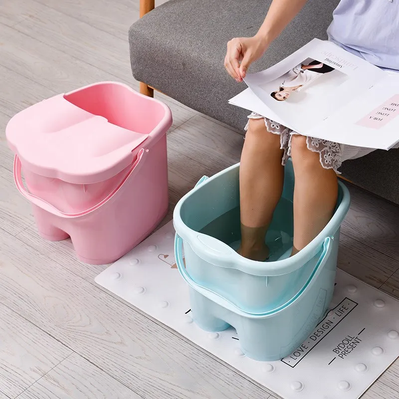 Jenny Celebrity Style Feet Barrel Feet Barrel Wash Foot Basin Massage Foot Massage Foot Bath Bucket Foot Barrel Plastic Househol
Jenny Celebrity Style Feet Barrel Feet Barrel Wash Foot Basin Massage Foot Massage Foot Bath Bucket Foot Barrel Plastic Househol