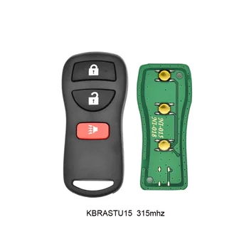 315Mhz 3/4 Buttons Car Keyless Entry Remote Key For Infiniti/Nissan Frontier Murano Armada Pathfinder Versa Altima Maxima Xterra 
315Mhz 3/4 Buttons Car Keyless Entry Remote Key For Infiniti/Nissan Frontier Murano Armada Pathfinder Versa Altima Maxima Xterra