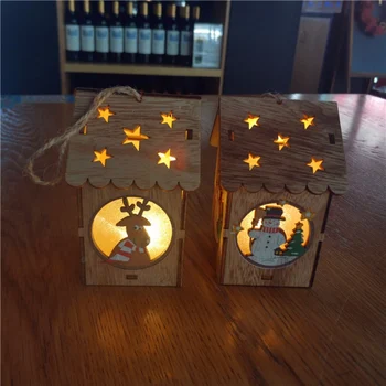Christmas Decorations for Home LED Light Up Snowflake Wooden House Garlands Pendant New Year Decor Navidad Ornaments
Christmas Decorations for Home LED Light Up Snowflake Wooden House Garlands Pendant New Year Decor Navidad Ornaments