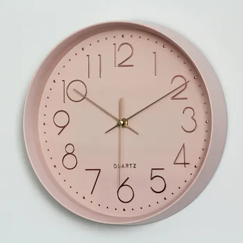 Creative Pink Wall Clock Modern Silent Bedroom Living Room Clocks Wall Watches Home Decor Kitchen Clock Reloj Cocina Gift FZ909 
Creative Pink Wall Clock Modern Silent Bedroom Living Room Clocks Wall Watches Home Decor Kitchen Clock Reloj Cocina Gift FZ909