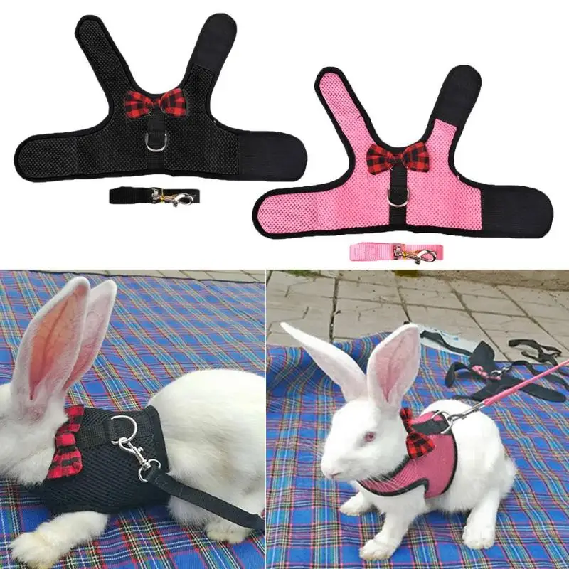 Bowknot Decor Mesh Breathable Vest Pet Rabbit Squirrel Clothes with Harness Chest Strap Harnesses Small Animals Pet Accessories
Bowknot Decor Mesh Breathable Vest Pet Rabbit Squirrel Clothes with Harness Chest Strap Harnesses Small Animals Pet Accessories