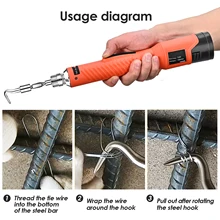 Semi-automatic Electric Reinforcement Strapping Machine Battery Electronic Portable Rebar Tying Tool Hand Twist Machine
Semi-automatic Electric Reinforcement Strapping Machine Battery Electronic Portable Rebar Tying Tool Hand Twist Machine