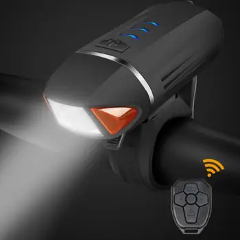 Black USB Rechargeable LED Bike Light Remote Control Headlight Bicycle Cycling Front Turn Signal Horn Light Bike Accessories
Black USB Rechargeable LED Bike Light Remote Control Headlight Bicycle Cycling Front Turn Signal Horn Light Bike Accessories