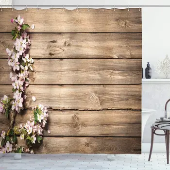 Rustic Shower Curtain Spring Flowering Tree Branch on Weathered Wooden Blooming Orchard Image Cloth Fabric Bathroom Decor
Rustic Shower Curtain Spring Flowering Tree Branch on Weathered Wooden Blooming Orchard Image Cloth Fabric Bathroom Decor