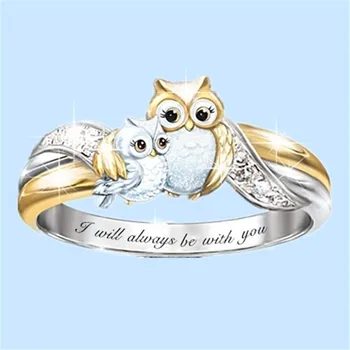 million source of parent-child owl ring lettering tags cross-border selling ring wish ms double color with the family
million source of parent-child owl ring lettering tags cross-border selling ring wish ms double color with the family