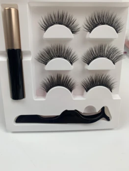 3 Pairs Magnetic Eyelash Set Liquid Eyeliner Magnetic Natural False Eyelashes Waterproof Lasting Magnetic Eyeliner Eyelash lash
3 Pairs Magnetic Eyelash Set Liquid Eyeliner Magnetic Natural False Eyelashes Waterproof Lasting Magnetic Eyeliner Eyelash lash