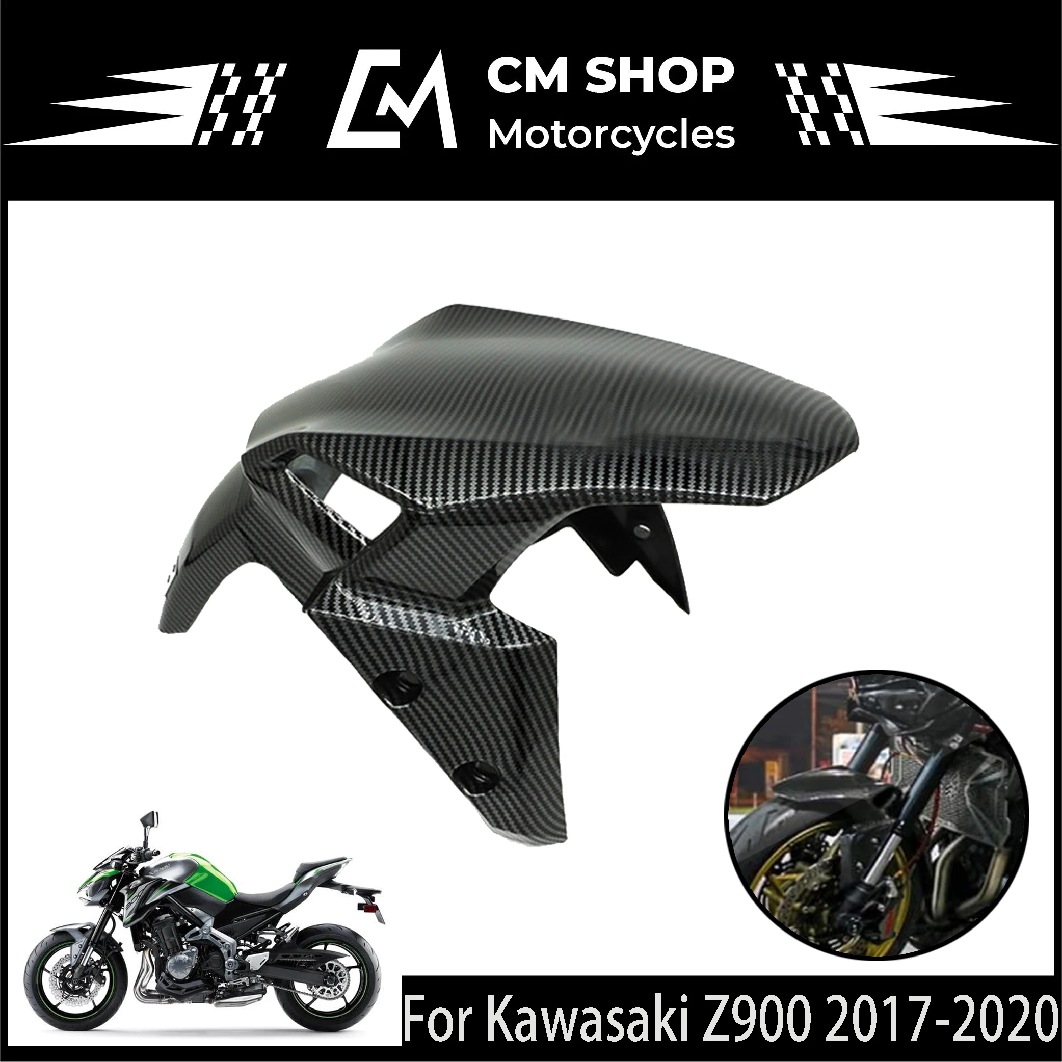 Переднее крыло из углеродного волокна для мотоцикла Kawasaki, переднее крыло из АБС-пластика для Kawasaki Z900 2017 2018 2019 2020
Переднее крыло из углеродного волокна для мотоцикла Kawasaki, переднее крыло из АБС-пластика для Kawasaki Z900 2017 2018 2019 2020